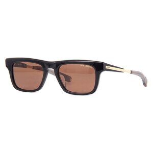 New DITA LANCIER LSA-700 Black Polarised Rectangle DLS700 02 Sunglasses Women